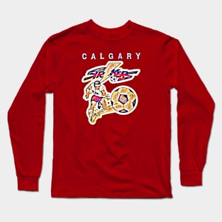 Calgary Strikers Soccer Long Sleeve T-Shirt